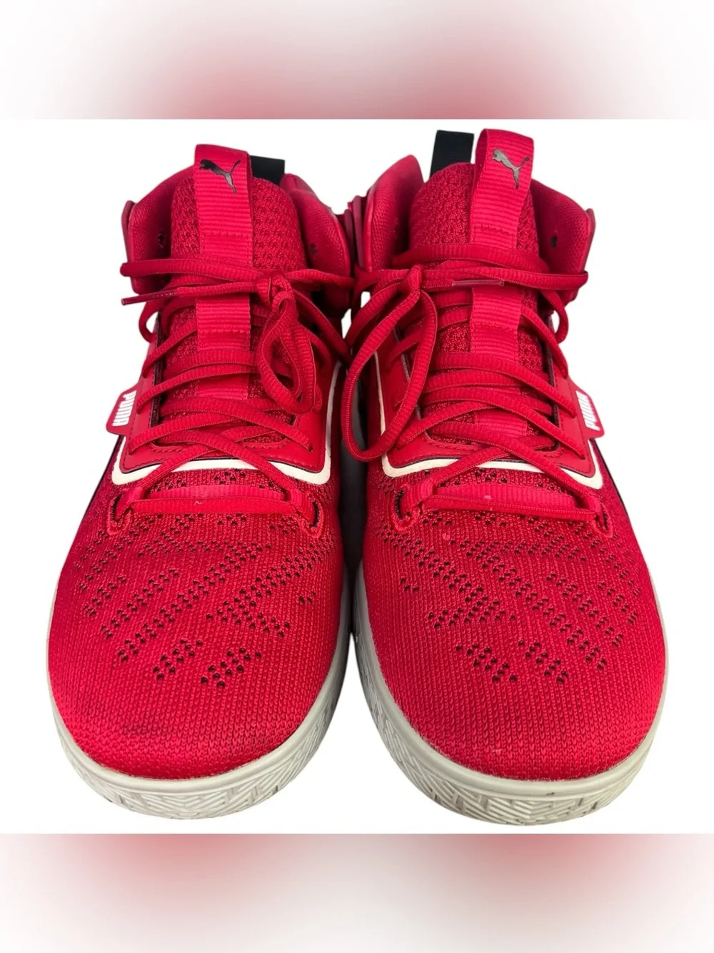 Puma Legacy March Madness Toreador Men’s Red/Black Basketball Sneakers Sz 10.5
